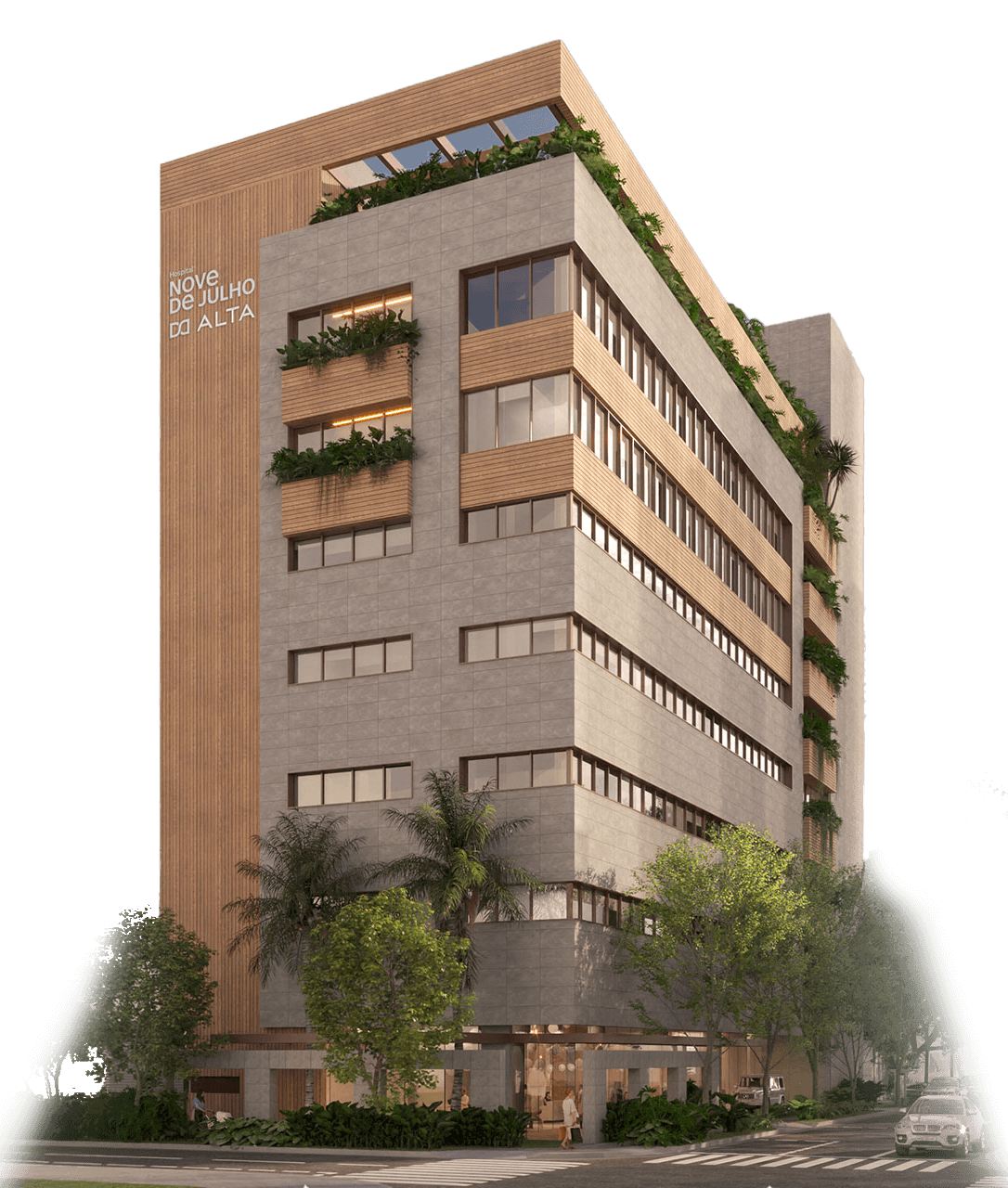 projeto 3d do Prédio DASA